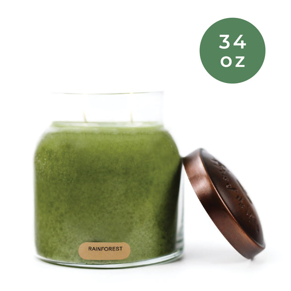 A Cheerful Giver Rainforest - 34 Oz Papa Candle