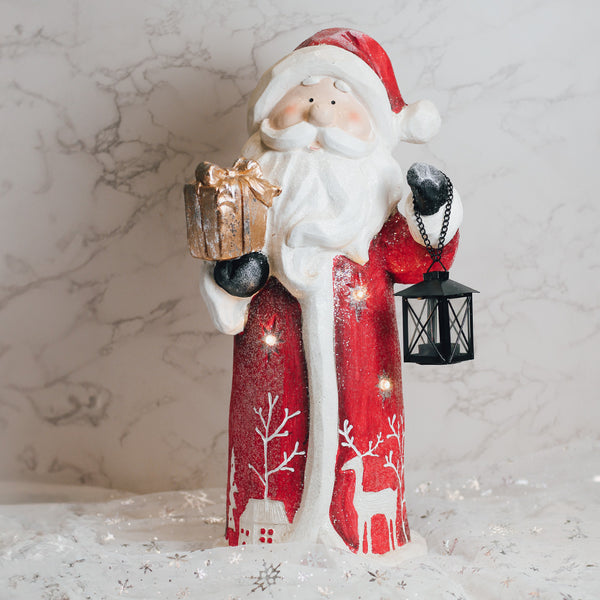 A Cheerful Giver Red Santa