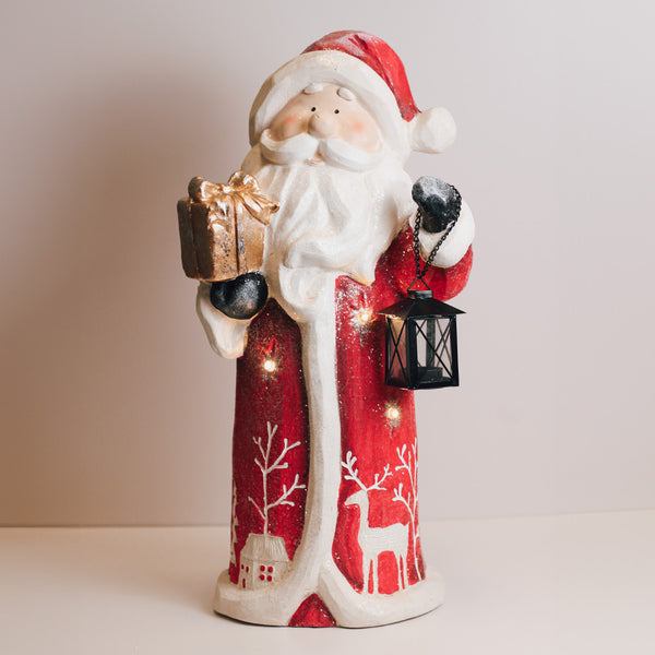 a cheerful giver Red Santa