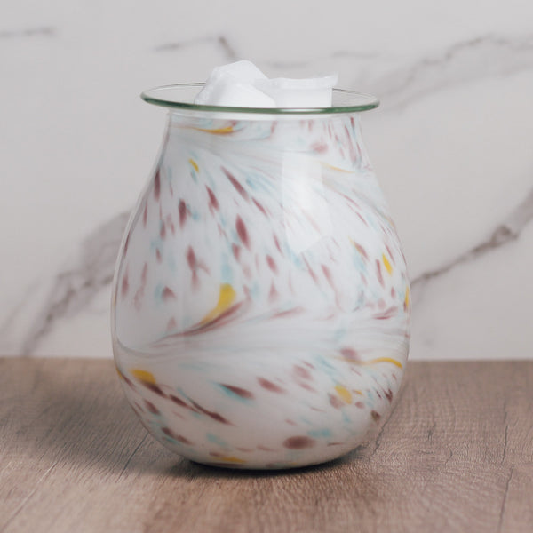 A Cheerful Giver River - Glass Tabletop Wax Warmer