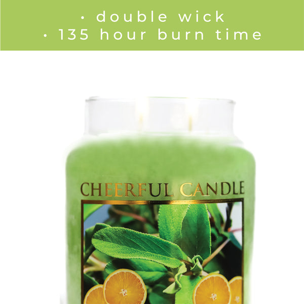 A Cheerful Giver Sage & Citrus - 24 Oz Cheerful Candle