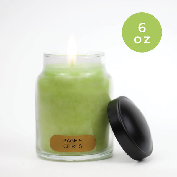 A Cheerful Giver Sage & Citrus - 6 Oz Baby Candle
