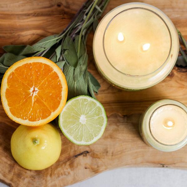 A Cheerful Giver Sage & Citrus - 6 Oz Cheerful Candle