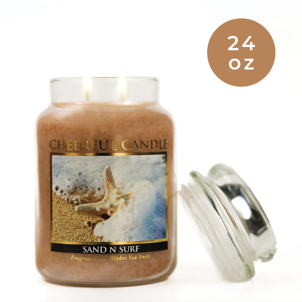 A Cheerful Giver Sand N Surf - 24 Oz Cheerful Candle