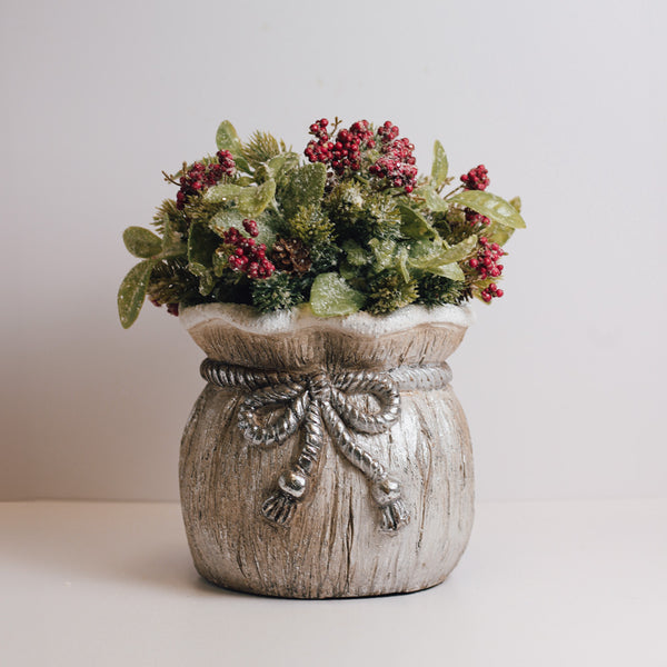 A Cheerful Giver Satchel - Seasonal Planter