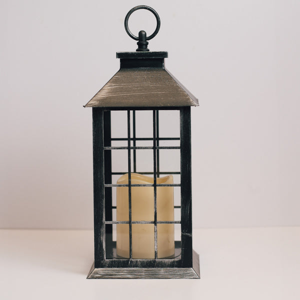 A Cheerful Giver Silver - Flameless Lantern