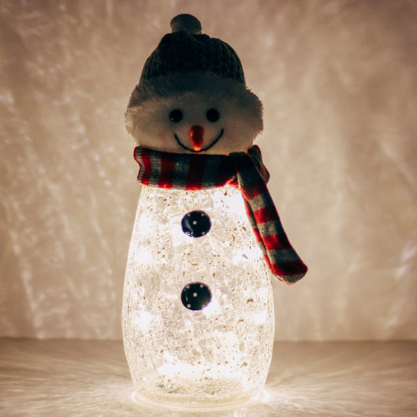 A Cheerful Giver Snowy Beanie Plush Snowman