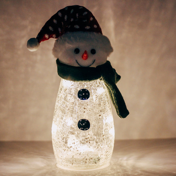 A Cheerful Giver Snowy Stocking Cap Plush Snowman