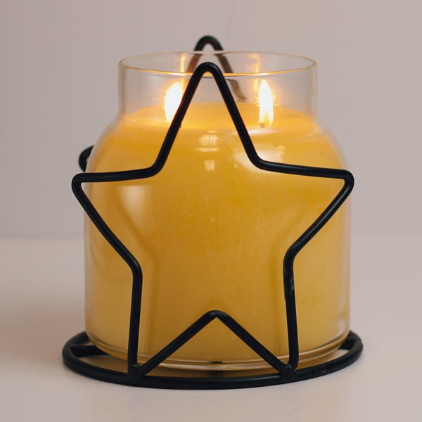A Cheerful Giver Star - Candle Jar Holder