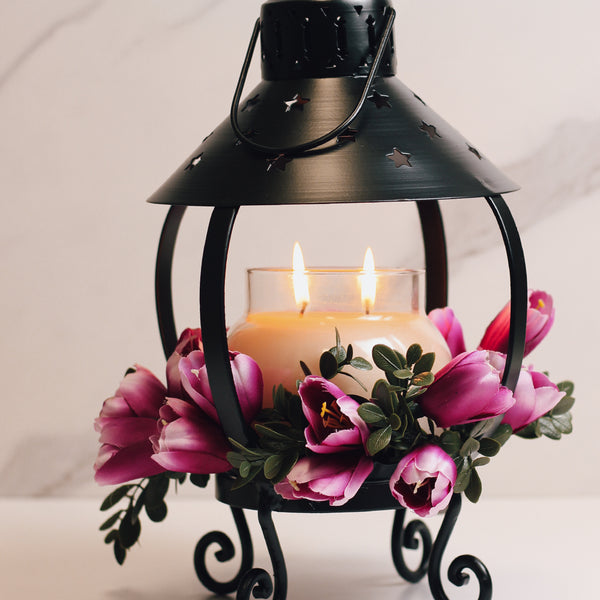 A Cheerful Giver Star Lantern - Black