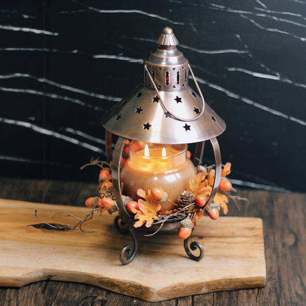 A Cheerful Giver Star Lantern - Copper