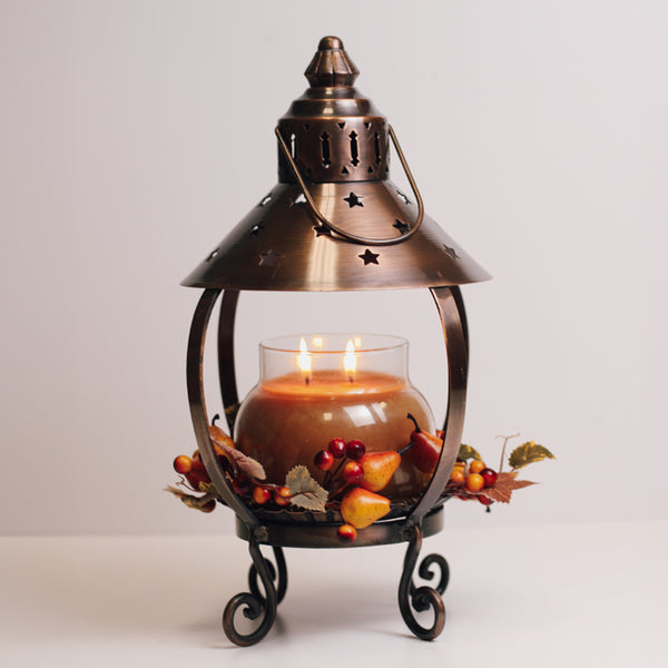 A Cheerful Giver Star Lantern - Copper