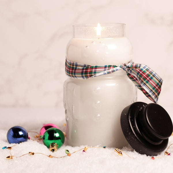 A Cheerful Giver Sugar Cookie - Large Snowman Jar