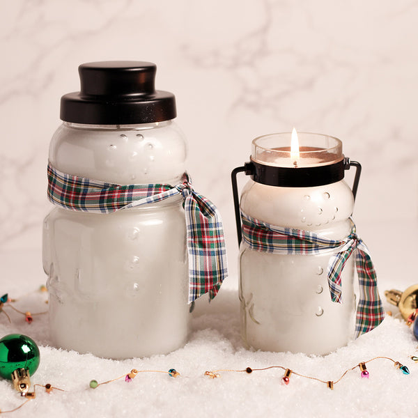 A Cheerful Giver Sugar Cookie - Large Snowman Jar