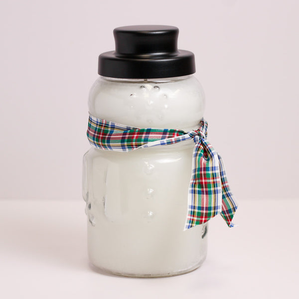 a cheerful giver Sugar Cookie - Large Snowman Jar