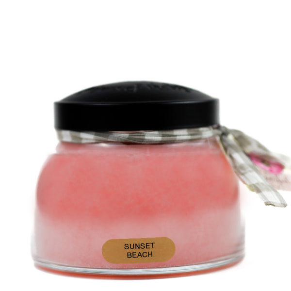 a cheerful giver Sunset Beach - 22 oz Mama Candle