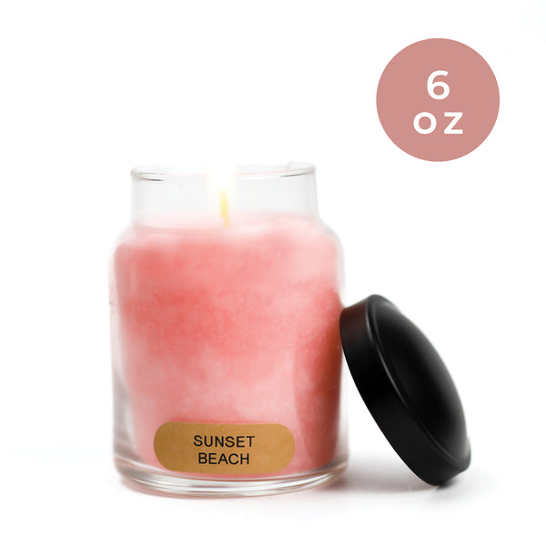 A Cheerful Giver Sunset Beach - 6 Oz Baby Candle