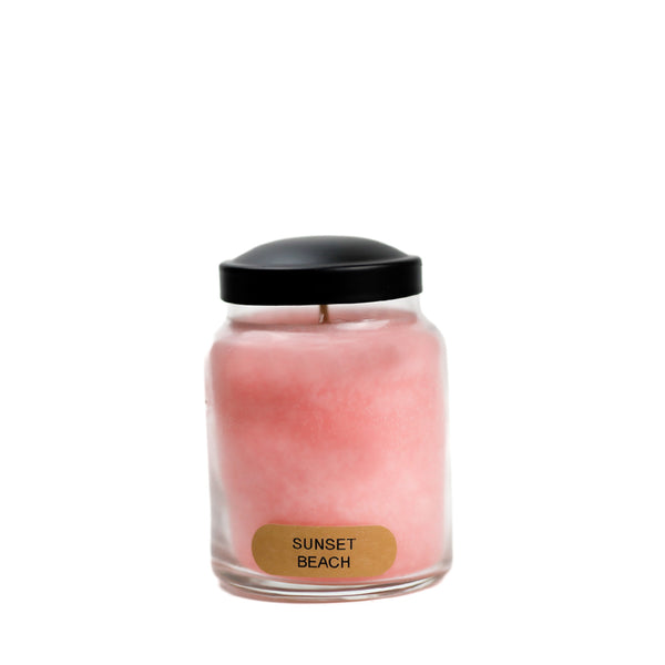 a cheerful giver Sunset Beach - 6 oz Baby Candle