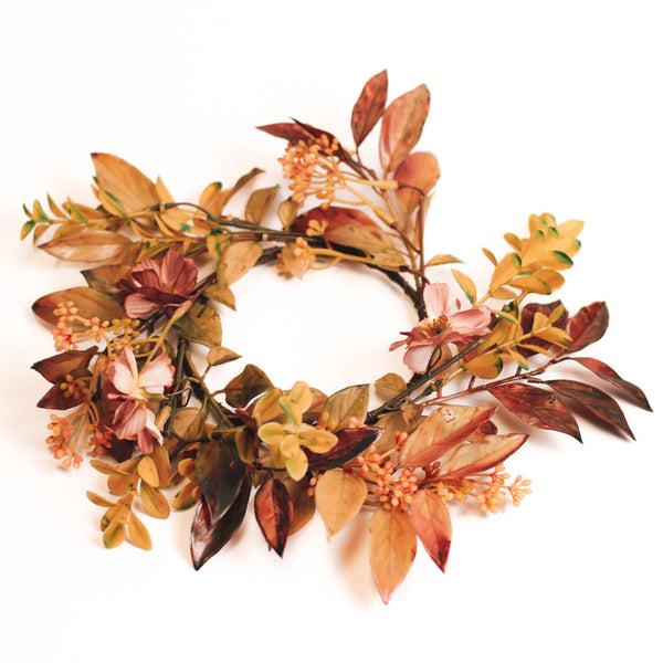 a cheerful giver Terra Cotta Bouquet - Candle Ring