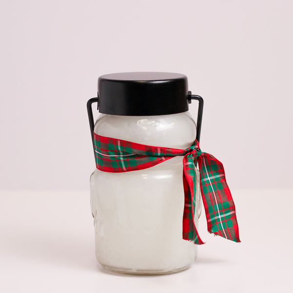 a cheerful giver Welcome Wreath - Baby Snowman Jar