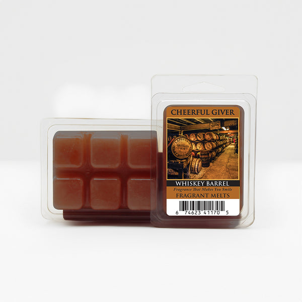 a cheerful giver Whiskey Barrel - Fragrance Melts