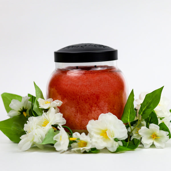 A Cheerful Giver White Camellia Buds - Candle Ring