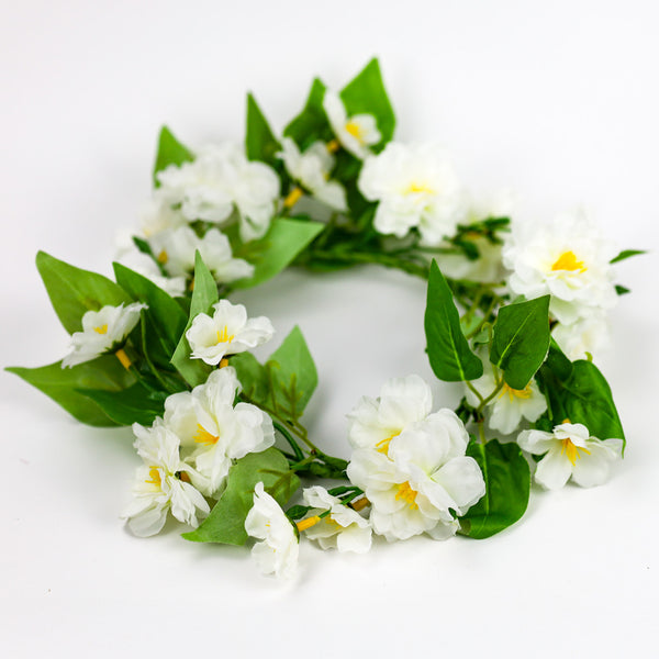 a cheerful giver White Camellia Buds - Candle Ring