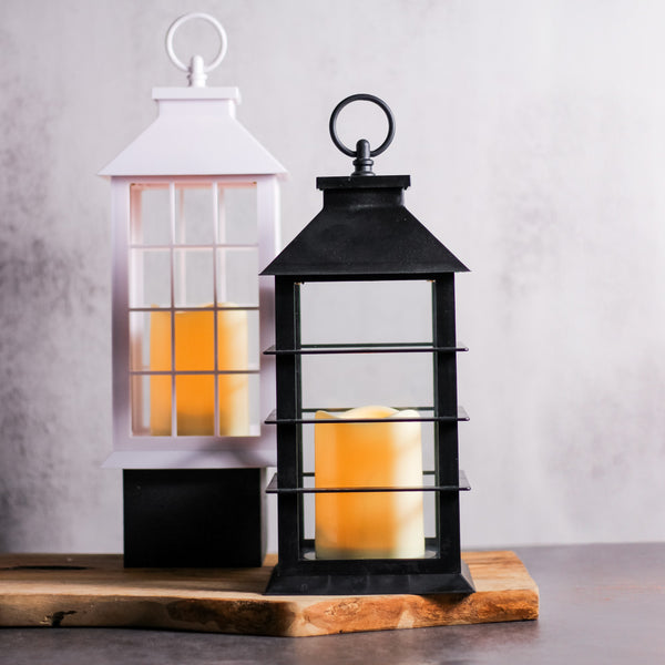 A Cheerful Giver White - Flameless Lantern