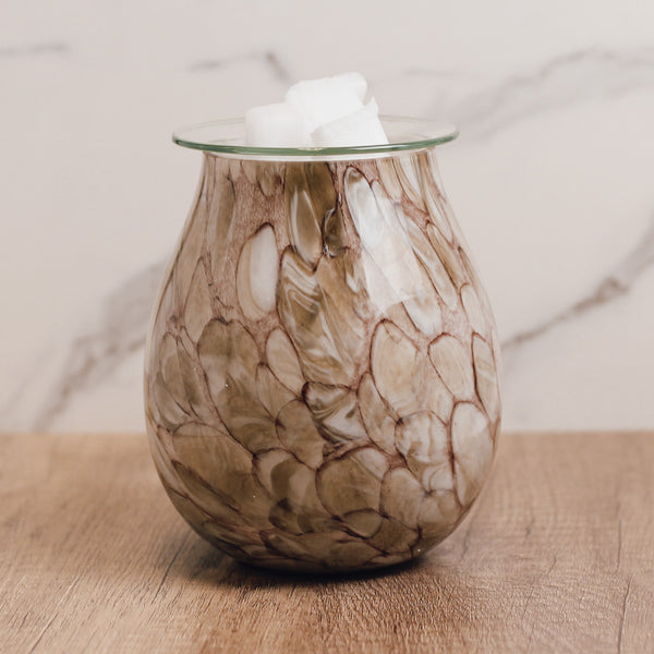 A Cheerful Giver Willow - Glass Tabletop Wax Warmer