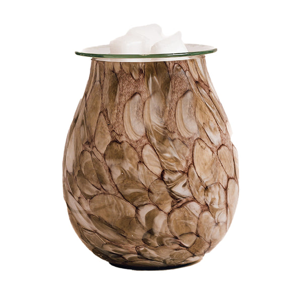 a cheerful giver Willow - Glass Tabletop Wax Warmer