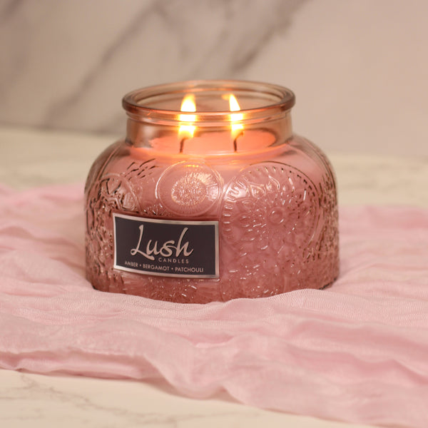 A Cheerful Giver Amber Bergamot Patchouli - Lush Candle