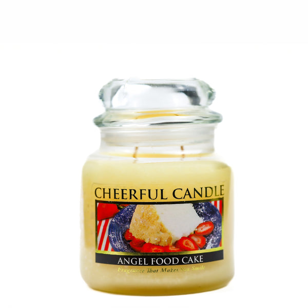 a cheerful giver Angel Food Cake - 16 oz Cheerful Candle