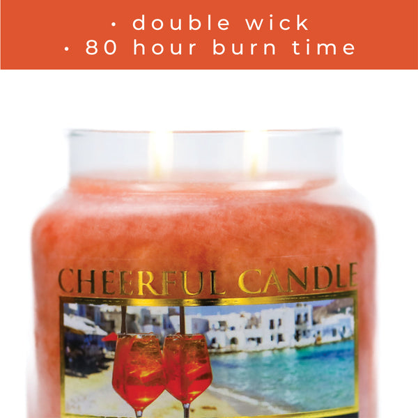 A Cheerful Giver Aperol Spritz - 16 Oz Cheerful Candle