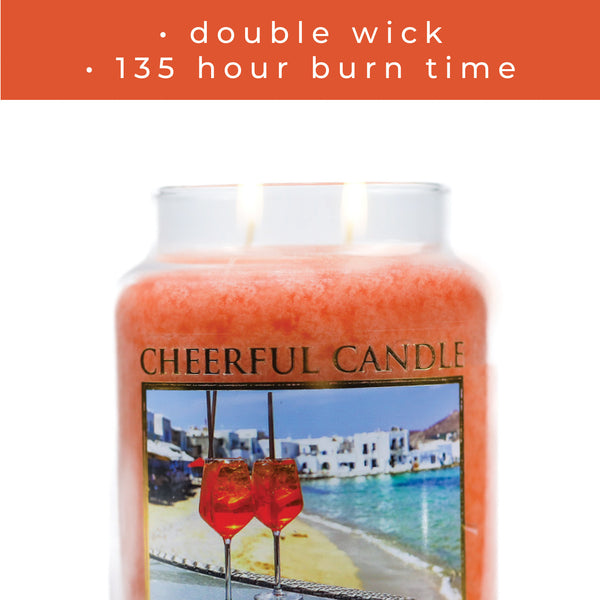 A Cheerful Giver Aperol Spritz - 24 Oz Cheerful Candle