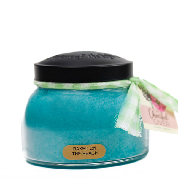 a cheerful giver Baked on the Beach - 22 oz Mama Candle