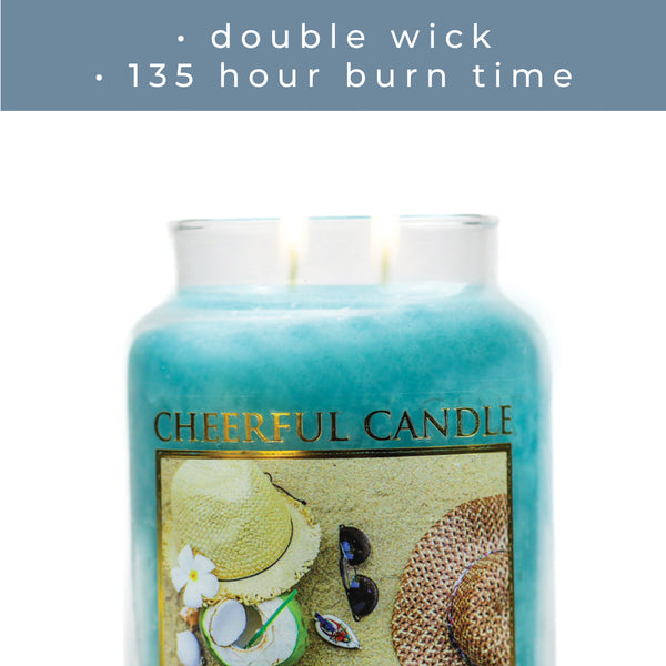 A Cheerful Giver Baked On The Beach - 24 Oz Cheerful Candle