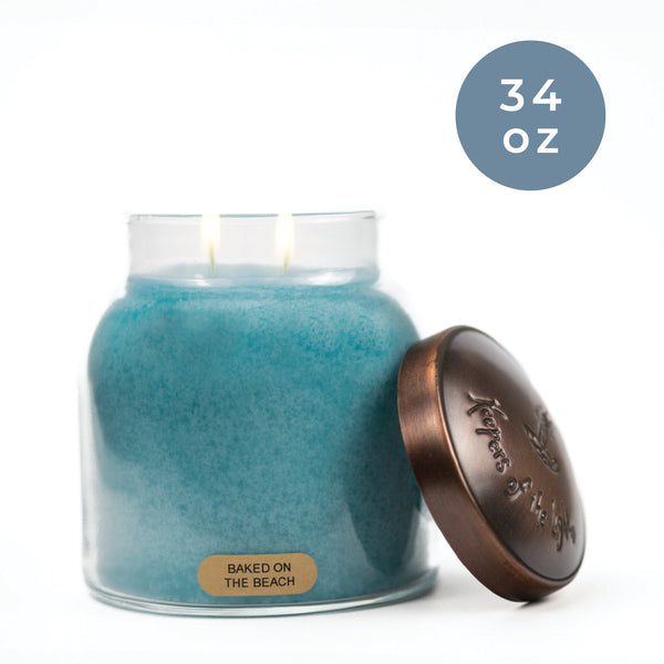 A Cheerful Giver Baked On The Beach - 34 Oz Papa Candle
