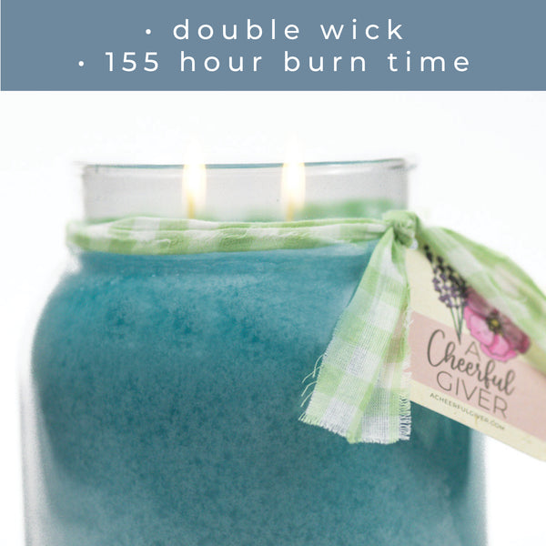 A Cheerful Giver Baked On The Beach - 34 Oz Papa Candle