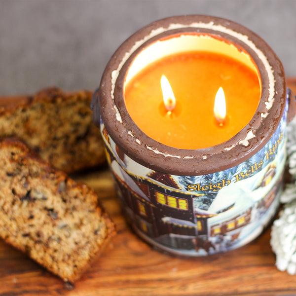 A Cheerful Giver Banana Nut Bread Sleigh Bells Ring - Farm Fresh Candle