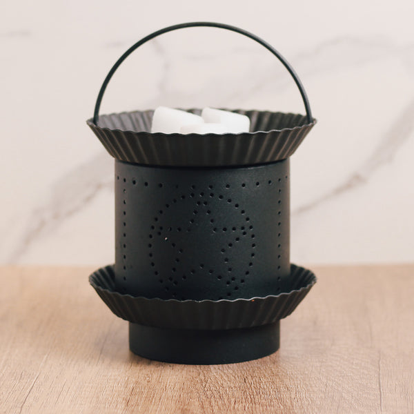 A Cheerful Giver Black Star - Metal Tabletop Wax Warmer
