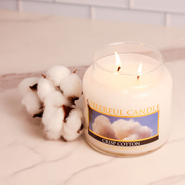 A Cheerful Giver Crisp Cotton - 16 Oz Cheerful Candle