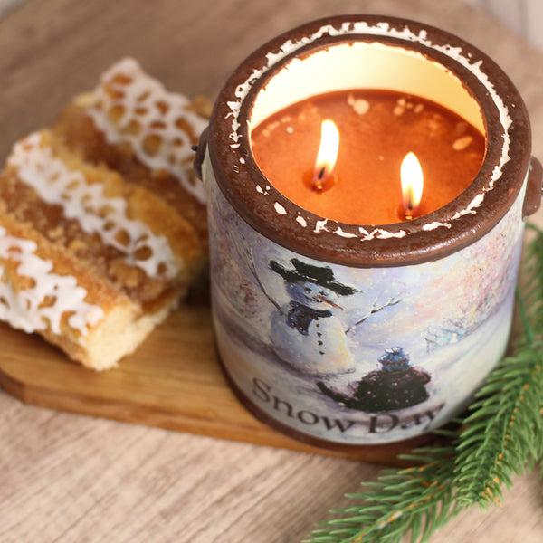 A Cheerful Giver Crumb Coffee Cake Snow Day - Farm Fresh Candle