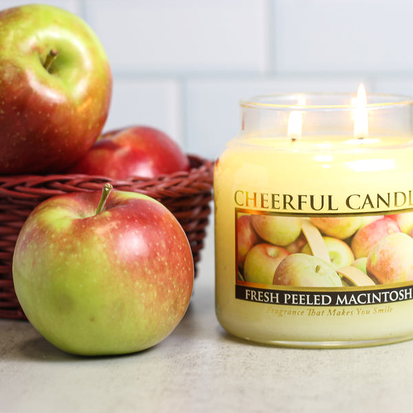 A Cheerful Giver Fresh Peeled Macintosh - 16 Oz Cheerful Candle