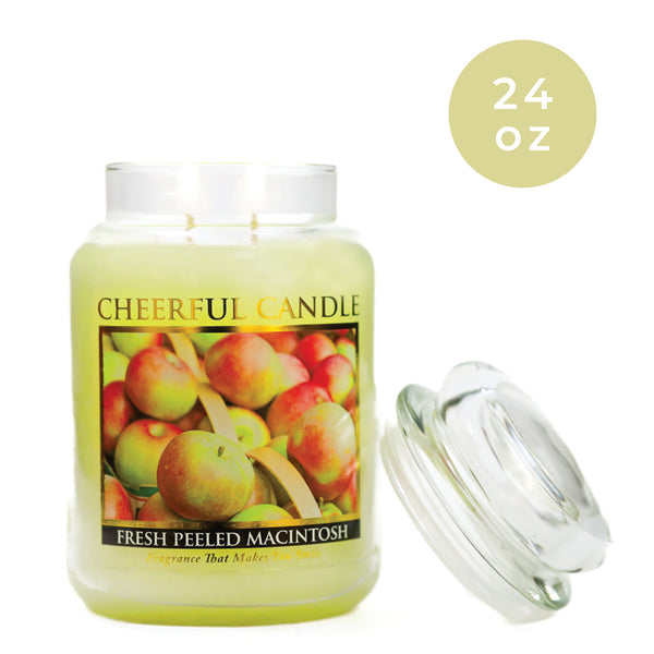 A Cheerful Giver Fresh Peeled Macintosh - 24 Oz Cheerful Candle