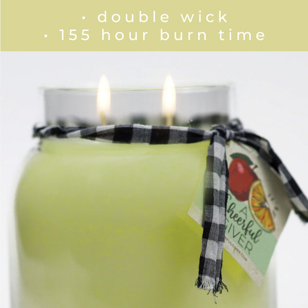 A Cheerful Giver Fresh Peeled Macintosh - 34 Oz Papa Candle