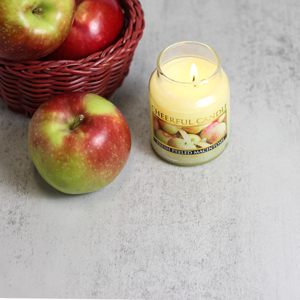 A Cheerful Giver Fresh Peeled Macintosh - 6 Oz Cheerful Candle