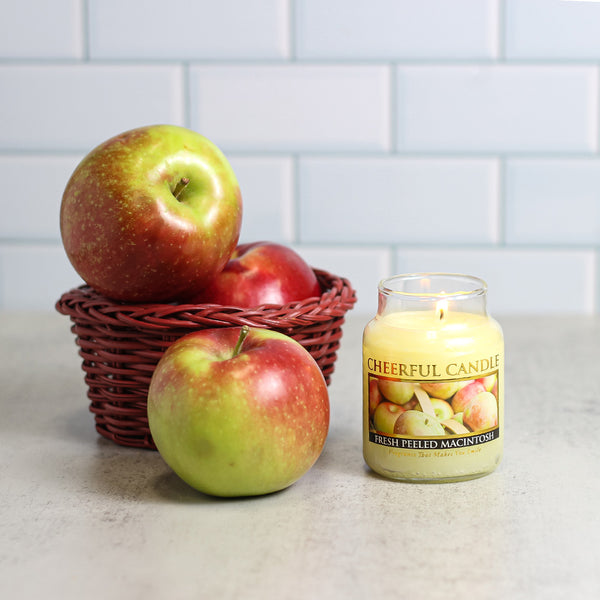 A Cheerful Giver Fresh Peeled Macintosh - 6 Oz Cheerful Candle