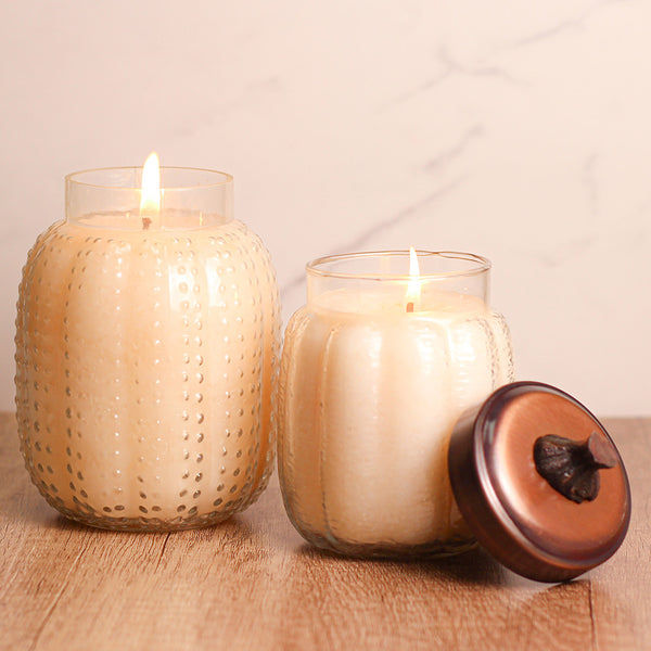 A Cheerful Giver Honey Pear Cider - Large Pumpkin Jar