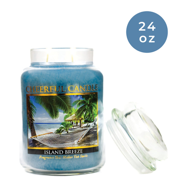 A Cheerful Giver Island Breeze - 24 Oz Cheerful Candle