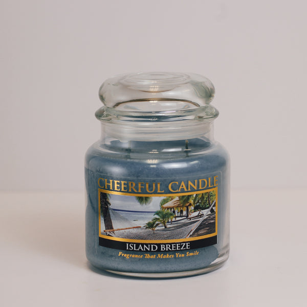 a cheerful giver Island Breeze Scented Candle -16 oz Double Wick Cheerful Candle